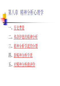 精神分析心理学