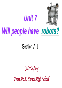 unit 7 will people have robots