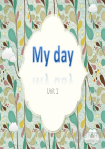 pep人教版五年级英语下册unit 1 My day PPT