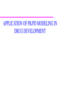 APPLICATION-OF-PKPD-MODELING-IN-DRUG-DEVELOPMENT数学