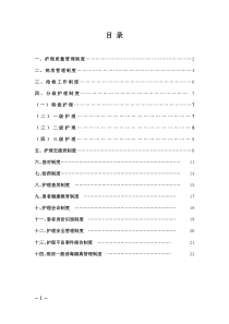 护理核心制度(新版)