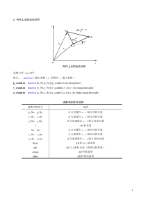 连杆机构运动分析&力分析Matlab语言m文件使用说明及算例