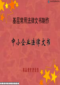 中小企业法律文书1249380750