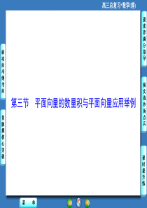 -平面向量的数量积与平面向量应用举例