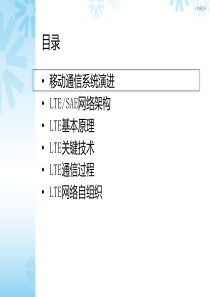 LTE系统概述