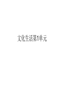 文化生活易错点