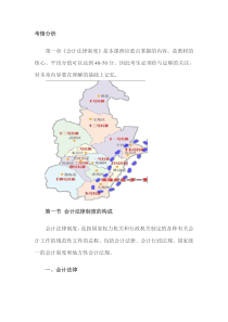 会计法律制度重点内容归纳