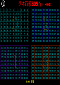 最新基督教诗歌选本805首完美版