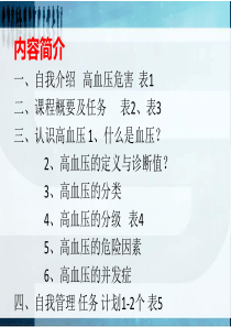 2018年高血压患者自我管理技能培训-文档资料