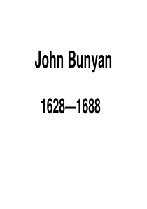 英国文学John Bunyan