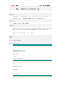 51CTO学院-用友U8视频教程全集