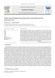 Utility-based hedging and pricing with a nontraded