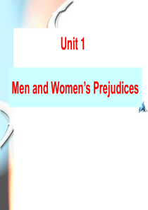 unit-1-Men-and-Women’s-Prejudices