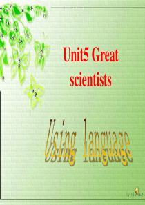 高中英语必修五-Unit1-Using-language[课件]