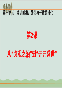 从贞观之治到开元盛世-教学课件15-人教版