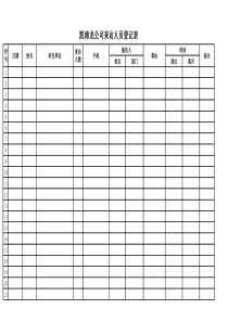 公司来访人员登记表(1)