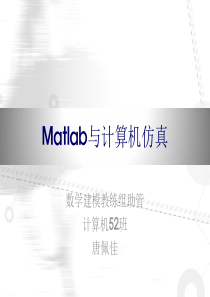 Matlab与计算机仿真