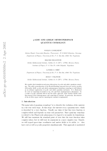 p-Adic and Adelic Minisuperspace Quantum Cosmology