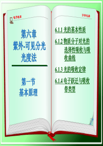 6.1光度法基本原理