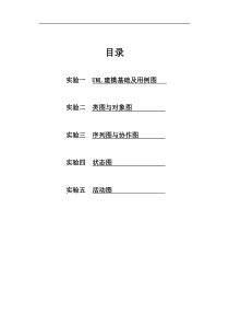 UML统一建模语言实验报告 2