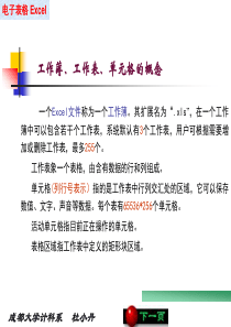 第4章办公中的数据分析与处理