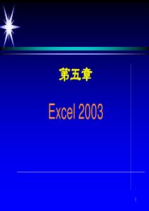 excel2003课件