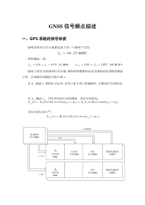 GNSS信号频点综述解析