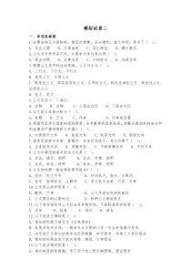 工商法规基础知识 大斌整理 (1)