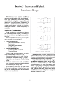 TI经典变压器学习文档 section5 反激变压及电感设计