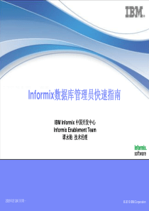 Informix健康检查13