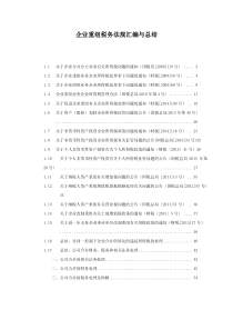 并购重组税收法规汇编与总结2016（PDF58页）