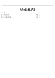 梦想成真系统需求文档