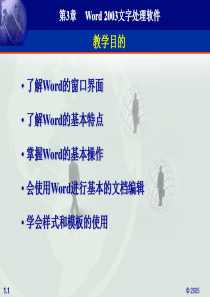 office2003文字处理(word)X教程