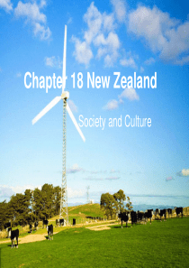 英美国家概况新西兰Chapter 18 New Zealand