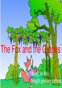 the-fox-and-the-grapes-ppt课件