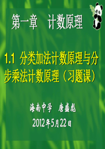 1.1.分类加法计数原理与分步乘法计数原理(习题课)