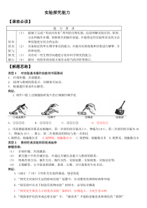 2015年初中生物复习专题实验探究能力解析