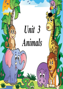 unit3-Animals