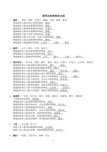 中药学笔记整理之药物区别