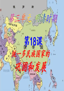 18课---统一多民族国家的巩固和发展