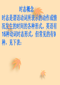 动词时态精讲与练习