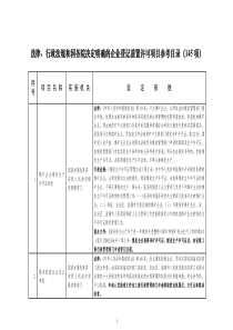 法律、行政法规和国务院决定明确的企业登记前置许可项