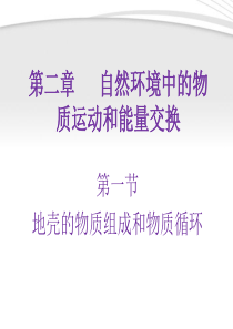 高中地理_地壳的物质组成和物质循环课件_湘教版必修1