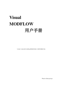 Visual MODFLOW 用户手册