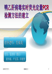 鸭乙肝实时荧光PCR检测方法的建立