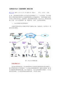 电信WLAN(无线局域网)方案