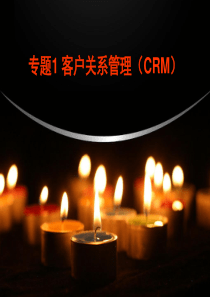 专题1：客户关系管理(CRM)