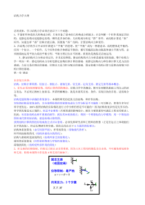 结构力学复习要点-知识大纲