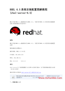 RHEL 6系统安装配置图文教程