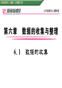 七年级(北师大版)数学上册课件：6.1数据的收集